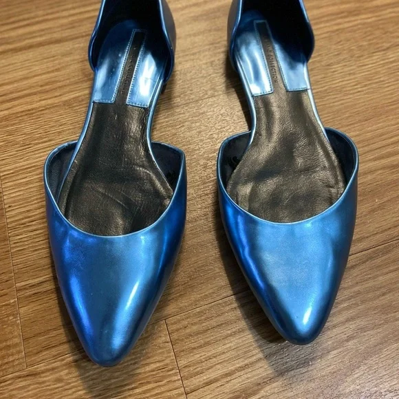 Zara blue flats shoes - Picture 10 of 11